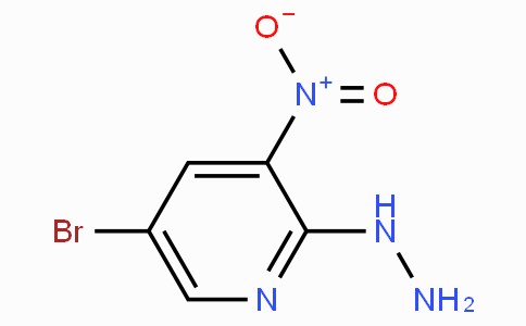 5-Bromo-2-hydrazinyl-3-nitropyridine