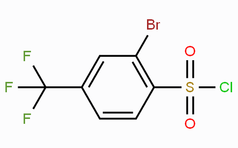 2-Bromo-4-(trifluoromethyl)benzenesulfonylchloride