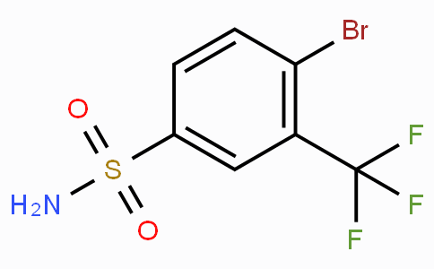 4-Bromo-3-(trifluoromethyl)benzene sulfonamide