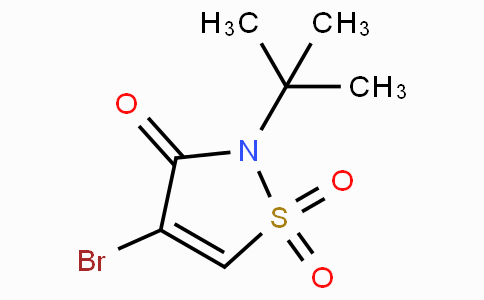 4-Bromo-2-tert-butyl-1,1-dioxo-1,2-dihydroisothiazol-3-one