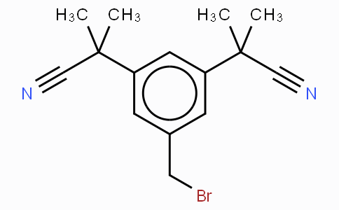 5-(Bromomethyl)-a,a,a',a'-tetramethyl-1,3-benzenediacetonitrile