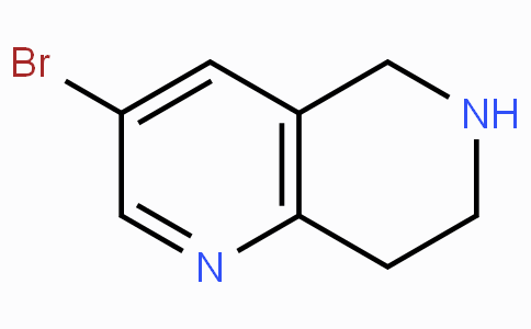 3-Bromo-5,6,7,8-tetrahydro-1,6-naphthyridine