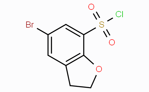 5-Bromo-2,3-dihydrobenzofuran-7-sulfonyl chloride