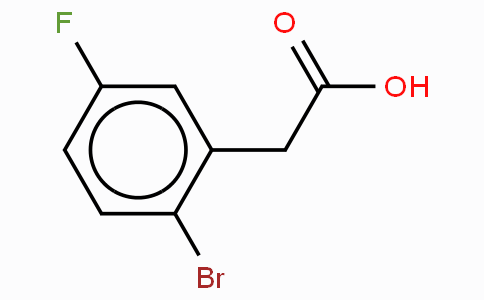 2-Bromo-5-fulorophenylacetic acid