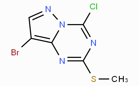 8-Bromo-4-chloro-2-(methylthio)pyrazolo[1,5-a][1,3,5]triazine
