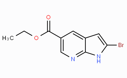 2-Bromo-1H-pyrrolo[2,3-b]pyridine-5-carboxylic acid ethyl ester