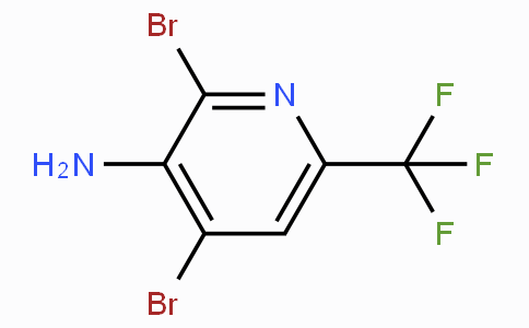 3-Amino-2,4-dibromo-6-(trifluoromethyl)pyridine