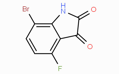 7-Bromo-4-fluoroindoline-2,3-dione