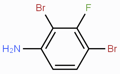 2,4-二溴-3-氟苯胺