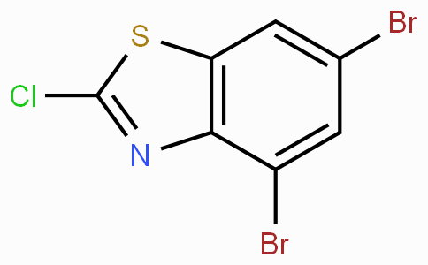 2-Chloro-4,6-dibromobenzothiazole