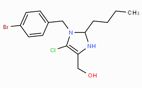 1-(4-溴苄基)-2-丁基-4-氯-1H-咪唑-5-甲醇