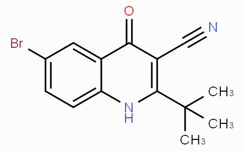 6-溴-2-叔丁基-4-氧代-1,4-二氢喹啉-3-甲腈
