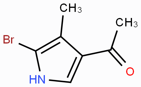 1-(5-Bromo-4-methyl-1H-pyrrol-3-yl)ethanone