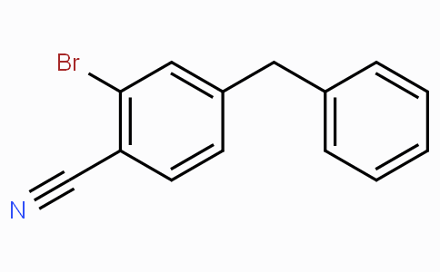 2-Bromo-4-(phenylmethyl)benzonitrile