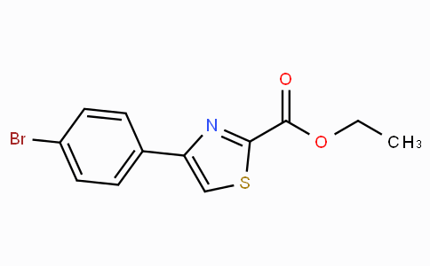 乙基 4-(4-溴苯基)-1,3-噻唑-2-羧酸酯