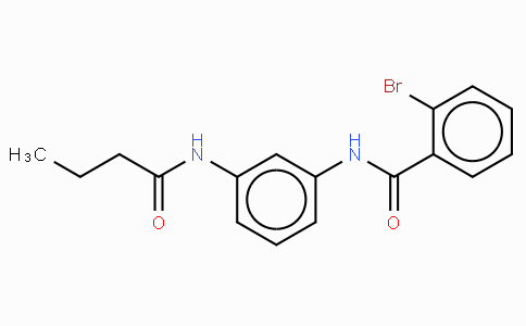2-Bromo-n-[3-[(1-oxobutyl)amino]phenyl]benzamide