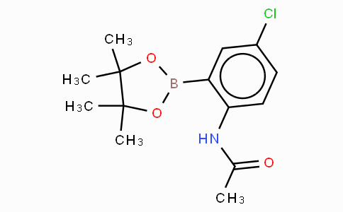 2-乙酰胺-5-氯苯硼酸频那醇酯