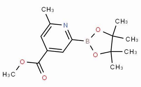 4-(Methoxycarbonyl)-6-methylpyridine-2-boronic acid pinacol ester