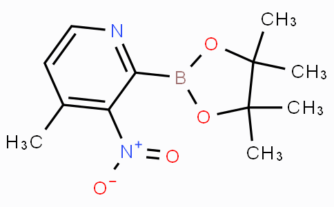 4-Methyl-3-nitropyridine-2-boronicacidpinacolester