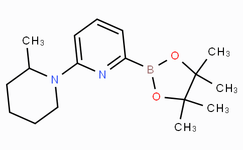 6-(2-Methylpiperidin-1-yl)pyridine-2-boronicacidpinacolester
