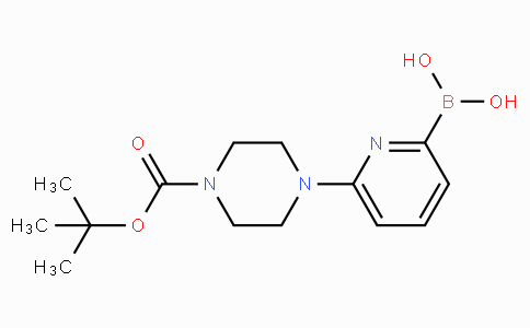 6-(4-(tert-Butoxycarbonyl)piperazin-1-yl)pyridine-2-boronicacid