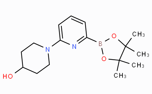 6-(4-Hydroxypiperidin-1-yl)pyridine-2-boronicacidpinacolester