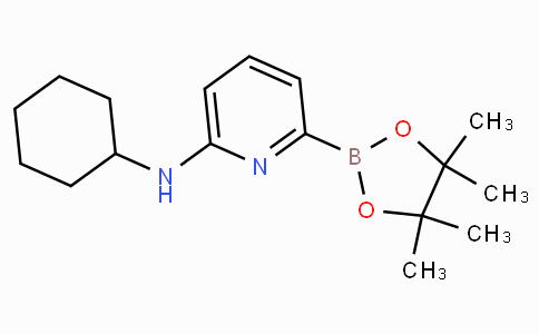 6-(Cyclohexylamino)pyridine-2-boronicacidpinacolester