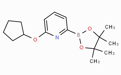 6-(Cyclopentoxy)pyridine-2-boronicacidpinacolester