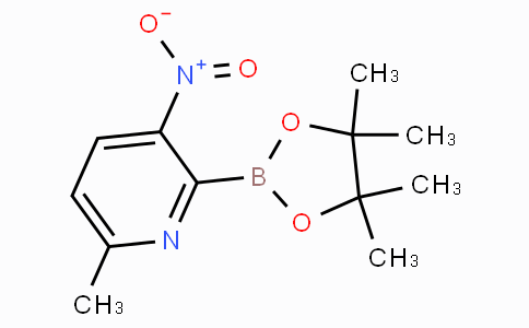 6-Methyl-3-nitropyridine-2-boronicacidpinacolester