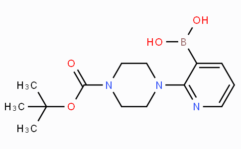 2-(4-(tert-Butoxycarbonyl)piperazin-1-yl)pyridine-3-boronicacid