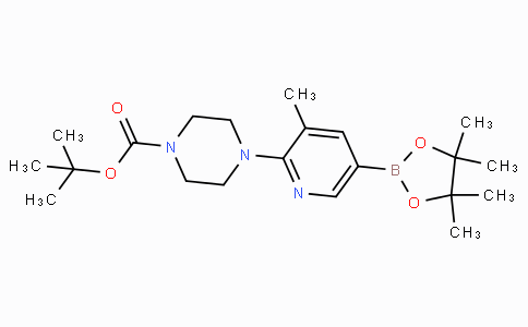 2-(4-Boc-piperazin-1-yl)-3-methylpyridine-5-boronicacidpinacolester