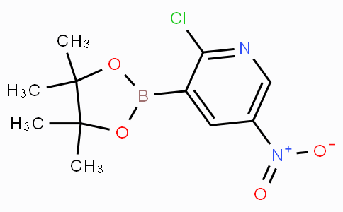2-Chloro-5-nitropyridine-3-boronicacidpinacolester
