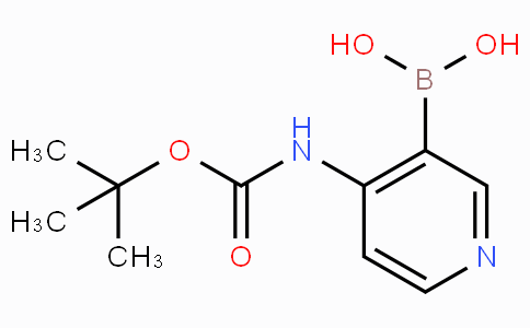 4-[(tert-Butoxycarbonyl)amino]pyridine-3-boronicacid