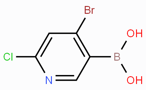 4-Bromo-6-chloropyridine-3-boronicacid