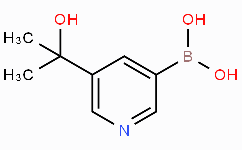5-(2-Hydroxypropan-2-yl)pyridin-3-ylboronicacid