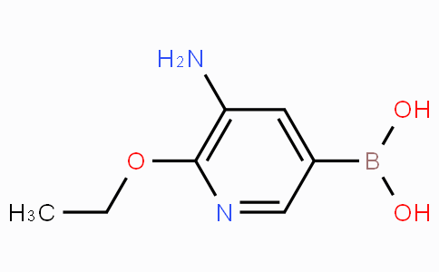 5-Amino-6-ethoxypyridine-3-boronicacid