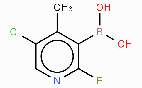 5-Chloro-2-fluoro-4-methylpyridne-3-boronicacid