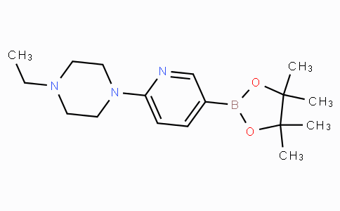 6-(4-Ethyl-piperazin-1-yl)pyridine-3-boronicacidpinacolester