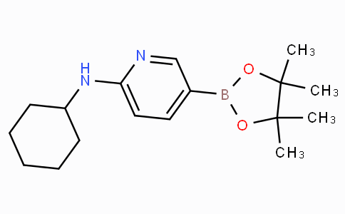 6-(Cyclohexylamino)pyridine-3-boronicacidpinacolester
