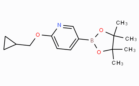 6-(Cyclopropylmethoxy)pyridine-3-boronicacidpinacolester