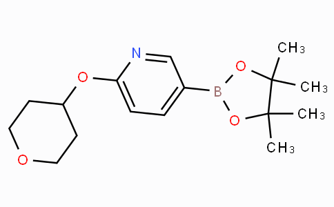 6-(Tetrahydropyran-4-yloxy)pyridine-3-boronicacidpinacolester