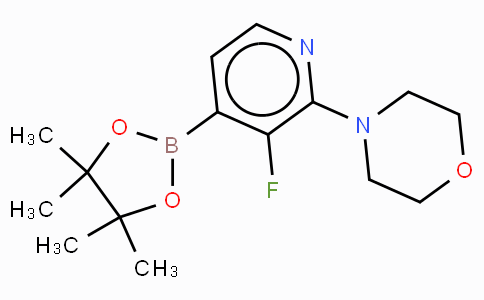 3-Fluoro-2-(4-morpholino)pyridine-4-boronicacidpinacolester