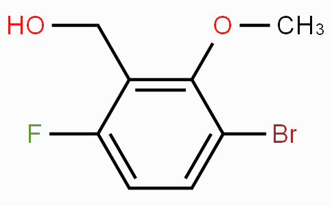 3-Bromo-6-fluoro-2-methoxybenzenemethanol