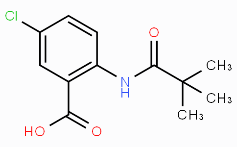 5-Chloro-2-(2,2-dimethylpropanoylamino)benzoic acid