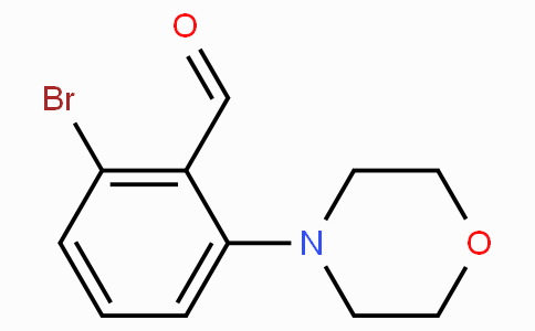 2-Bromo-6-(morpholino)benzaldehyde