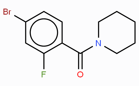 (4-Bromo-2-fluorobenzoyl)piperidine