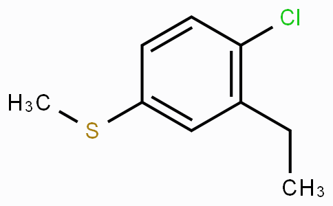 1-Chloro-2-ethyl-4-(methylsulfanyl)benzene