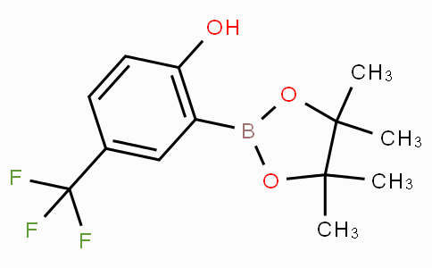 2-(4,4,5,5-Tetramethyl-1,3,2-dioxaborolan-2-yl)-4-(trifluoromethyl)phenol