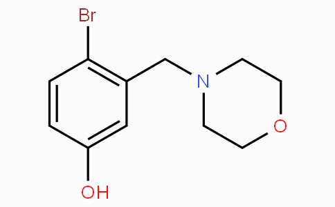 4-(2-Bromo-5-hydroxybenzyl)morpholine