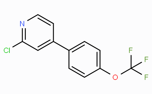 2-Chloro-4-(4-trifluoromethoxyphenyl)pyridine